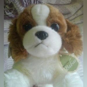 Prince the King Charles spaniel nwt nature babies by aurora no longer made, mint